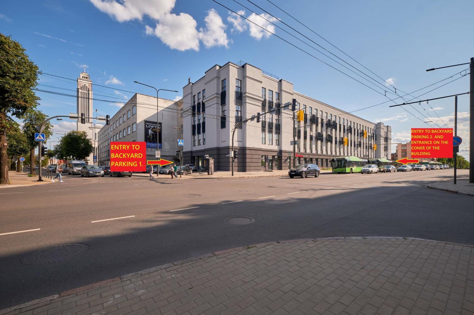 Queen Barbora Central Lofts Kaunas Esterno foto